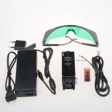 VIGOTEC 15W New Laser Module DIY Kit 450nm Professional Continuous Laser Cutting Engraving Module Bl