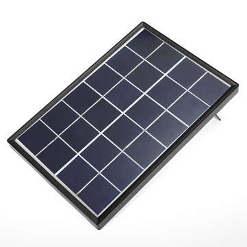 6W 6V 266*175*17mm Polysilicon Solar Panel with Cable & Border