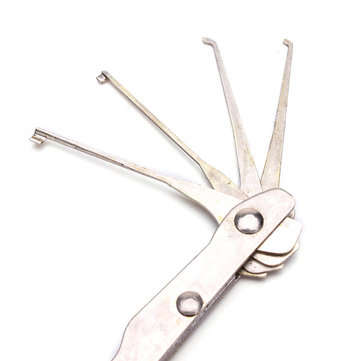 DANIU Foldable Door Lock Opener Locksmith Tool Lock Pick Set