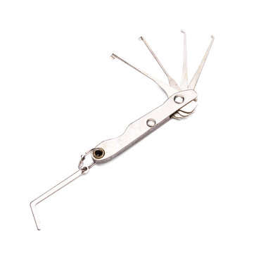 DANIU Foldable Door Lock Opener Locksmith Tool Lock Pick Set
