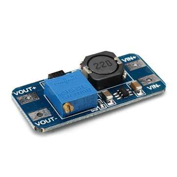 DC Boost Converter 2A Power Supply Module 2V-24V To 5V-28V Adjustable Regulator Board