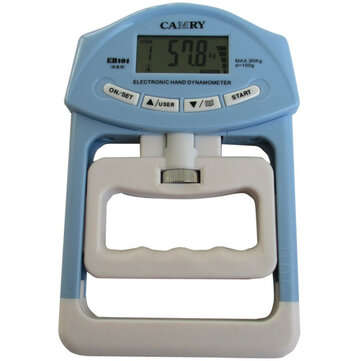 198lb/90kg Electronic Hand Grip Strength Dynamometer Meter Measuring Abdominal Mus... (COLOR.: BLUE)