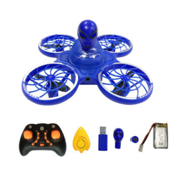 Projection Doll 2-in-1 DIY Induction Interactive UFO With Head... (COLOR: RED | MODE: REMOTECONTROL)