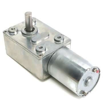 Reversible High torque Turbo Worm Gear Motor JGY370 DC 12V 10RPM