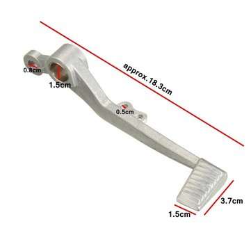 Rear Brake Lever Pedal Folding Kick Start For Honda CBR600RR 2007-2012