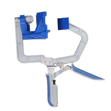 Drillpro 2 Pack Auto-adjustable 90 Degree Corner Clamp Face Frame Clamp Woodworking Clamp