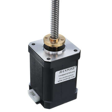 HANPOSE 17HS6401-S T8x8 Nema 17 Lead Screw Stepper Motor Linear Actuators 60mm 1.7A... (SIZE: 200MM)