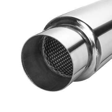 Universal Turbo Exhaust Muffler Resonator 304 Stainless Steel 3 Inch Inelt 3 Inch Outlet
