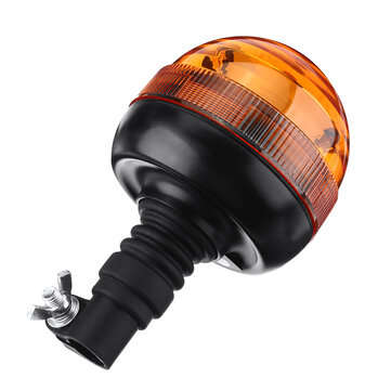 DC 12-24V Warning Light E9 + Flashing LED Beacon Flexble Din Pole Tractor Warning Light