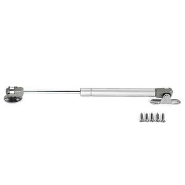 100N Cabinet Door Gas Strut Lift Up Spring Lid Flap Stay Hinge Support Aluminum (STYLE: #3)