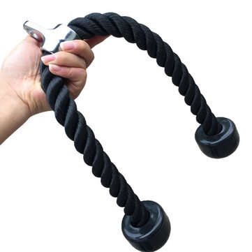 7PCS/SET Tricep Bicep Pull Rope Cable Muscle Strength Training Attachment Home Gym Exercise