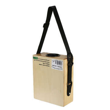 GECKO C-68B Hand Percussion Cajon Box Drum with Drum Strap