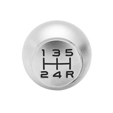 Chrome 5 Speed Gear Shift Knob For Peugeot 106 206 207 307 407 508