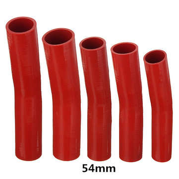 Auto Silicone Hoses Rubber 15 Degree Elbow Bend Hose Air Water Coolant Joiner Pipe Tube (SIZE: #3)