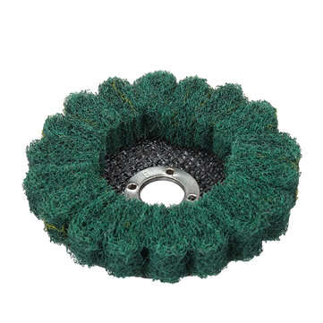 8Pcs 4 Inch Pattern Fiber Disc Polishing Grinding Wheel Scouring Pad Buffing Wheel for Angle Grinder