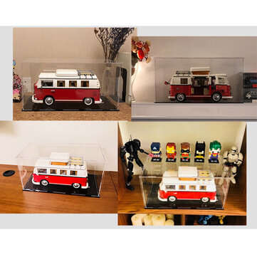 DIY Acrylic Display Case For Lego VW Camper Van/Mini Cooper 10220 10242