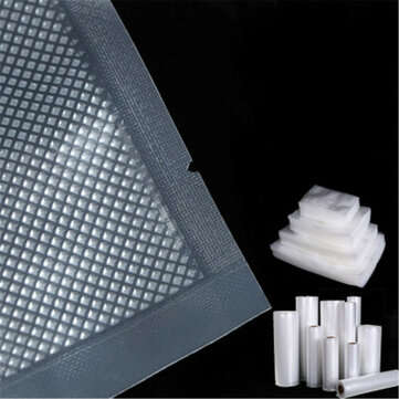 100Pcs 4 Sizes Food Grade Vacuum Bag Sealer Machine Bags (SIZE: XS)