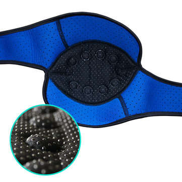 KALOAD 1Pair Tourmaline Self-Heating Knee Pad Far Infrared Magnetic Therapy Spontaneous Heating Pad