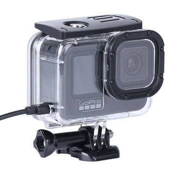 For GoPro 9 Camera Diving Shell Waterproof Protecti... (LENS: SIDEOPENINGCAMERASHELL(NOTWATERPROOF))