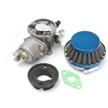 Carburetor Air Filter Assembly Kit For 47cc 49cc Mini Moto ATV Dirt Pocket Bike