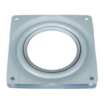 360 Degree Rotating Round Turntable Display Stand Square Turntable Galvanized Hollow Turntable