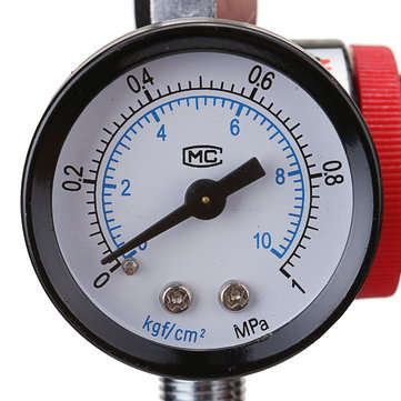 HVLP Spray Gun Air Regulator with Pressure Gauge and Diaphragm Control