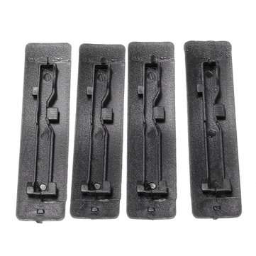 4 Pcs Roof Rail Clip Rack Moulding Cover Replacement Black for Mazda 2 3 5 6 CX7