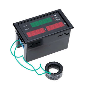 DL69-2047 AC 80-300V 100A Voltmeter Tester Multi-Function Digital Meter Voltage Current Meter Energy
