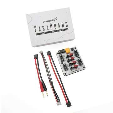 Lumenier ParaGuard XT30 Plug 4 Port Safe Parallel Charging Board for 1-4S Lipo Battery