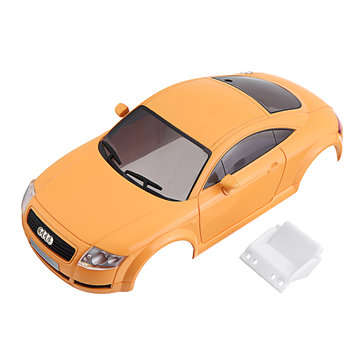 Firelap RC Car Body Shell For 1/28 Das87 Wltoys Mini-Q RC Model Vehicle Yellow