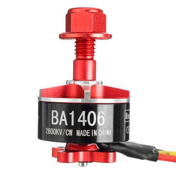Racerstar BA1406 1406 2600KV 2-4S Brushless Motor for RC Drone 4 Inch FPV Racing Drone Multirotor ZO