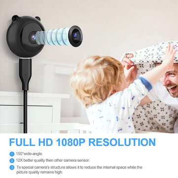 Little Bear Baby Monitor Mini IP Camera Night Vision Wifi Camera Motion Detections Recorder IP Camer