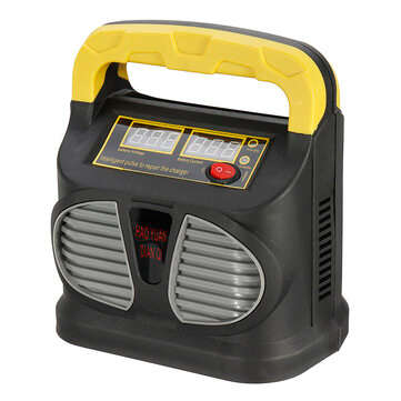 Intelligent Battery Charger 220V AC To 12/24V DC Pulse Repair Car Battery Charger Automatic