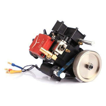 Toyan FS-S100WA 4 Stroke RC Engine Water Cooled Four Stroke Methanol Engine Kit for RC Car Boat Plan