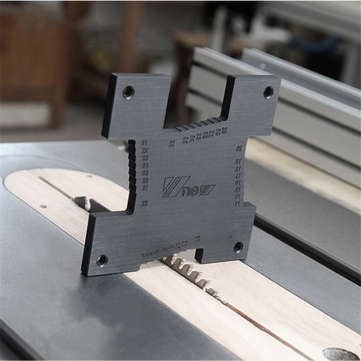 Drillpro 2pcs Woodworking Precision Router Table Saw Gauge Set Up Step Depth Gauge for Table Saw Rou