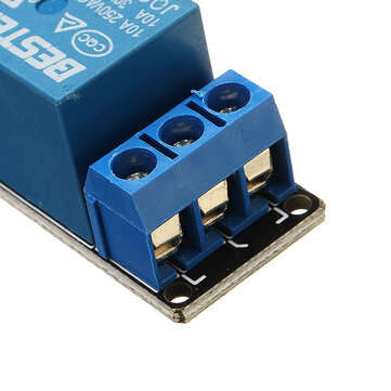 1 Channel 3.3V Low Level Trigger Relay Module Optocoupler Isolation Terminal BESTEP for Arduino - pr