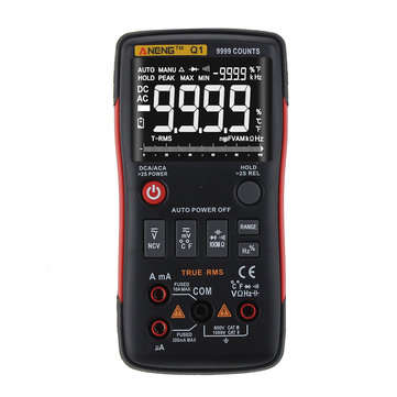 ANENG Q1 9999 Counts True RMS Digital Multimeter AC DC Voltage Current Resistance Capacitance Temper