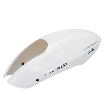 FLY WING FW450 V2 RC Helicopter Parts White Canopy
