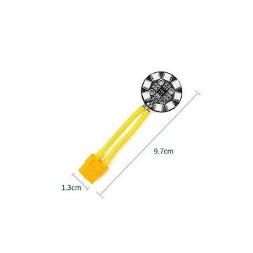 STARTRC Battery Power Out Extended Connector Adapter with LED Colorful Light Set for DJI Mavic Air 2