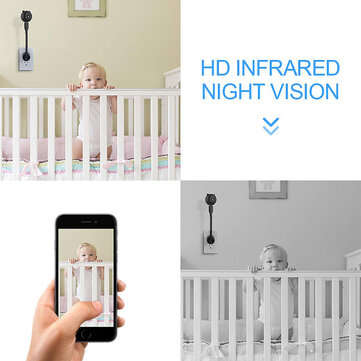 Little Bear Baby Monitor Mini IP Camera Night Vision Wifi Camera Motion Detections Recorder IP Camer
