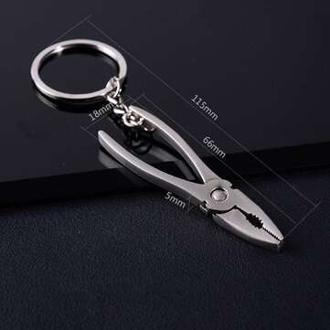 Mini Vice Model Tool Key Chain Key Ring Mini Emulation Tool Keychain