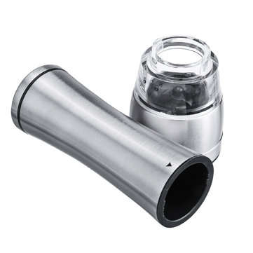 Adjustable Hand Stainless Steel Salt Mill Spice Sauce Pepper Grinder Muller Tool