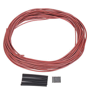 Heating Wire Cable Carbon Fiber Floor Wire Warm Home 6K 25W / M Silicone Rubber (LENGTH: 20M)