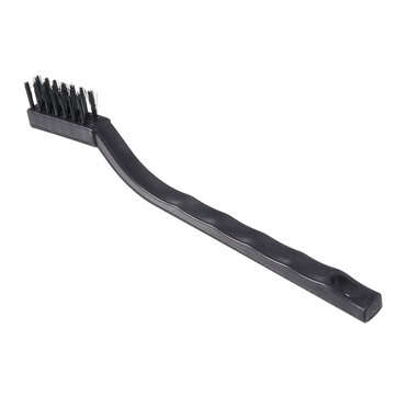 Heated Bed Nozzle Cleaning Brush Set + Curved Nose Tweezers + 0.4mm Nozzle Cleaning Needle*5pcs +  0