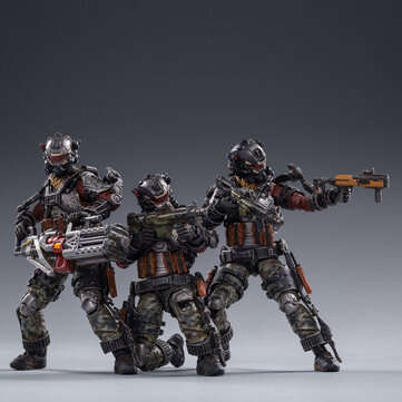 JOYTOY Action Figure Multi-joint Scale 1:18 Skeleton Forces Double Sickle SQUAD  Figure New Toy for