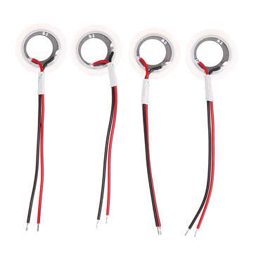 4pcs 20mm 1.7MHZ Ultrasonic Mist Maker Fogger Ceramics Discs with Wire Sealing Ring