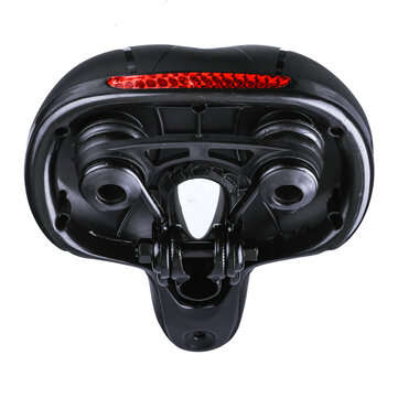 SGODDE Rubber Bike Seat Dual Shock Absorbing Bike Saddle Bicycle Cushion Comfortable Breathable for