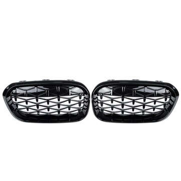 Front Grille Grill Black Diamond Meteor Latest Style For BMW 1 Series F20 15-17