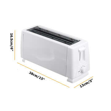 Bread Baking Machine 220V Electrical Toaster Household Automatic Fast Breakfast Tool