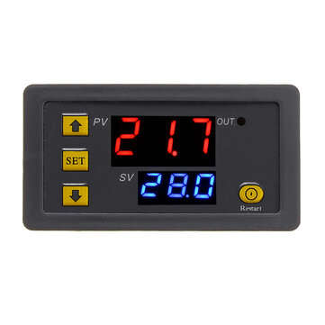 DC12V / AC110V-220V Digital Display Time Relay Automation Delay Timer Contro... (VOLTAGE: 110V~220V)